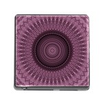 Mandala Memory Card Reader with Storage (Square) Front