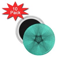 Spirograph 1 75  Button Magnet (10 Pack) by Siebenhuehner
