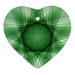 Spirograph Heart Ornament (two Sides) by Siebenhuehner