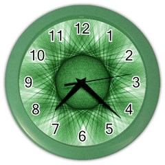 Spirograph Wall Clock (color) by Siebenhuehner