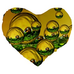 Balls 19  Premium Heart Shape Cushion by Siebenhuehner
