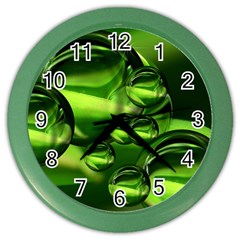 Balls Wall Clock (color) by Siebenhuehner