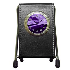 Drops Stationery Holder Clock by Siebenhuehner