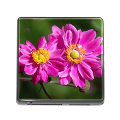 Flower Memory Card Reader With Storage (square) by Siebenhuehner
