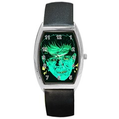 Framk Tonneau Leather Watch by Contest1741083