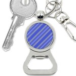 Lines Bottle Opener Key Chain Front