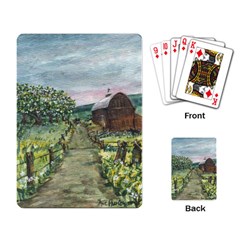  amish Apple Blossoms  By Ave Hurley Of Artrevu   Playing Cards Single Design by ArtRave2