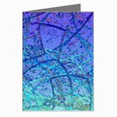 Grunge Art Abstract G57 Greeting Card by MedusArt