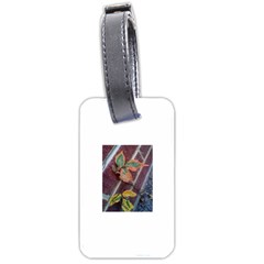 A Leaf In Stages Luggage Tag (two Sides) by WispsofFantasy