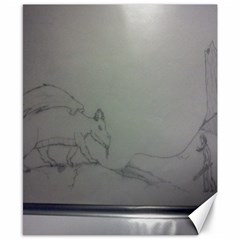 To Battle Canvas 8  X 10  (unframed) by WispsofFantasy