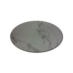Offering Sticker (oval) by WispsofFantasy