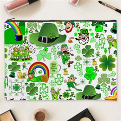 St Patrick s Day Collage Cosmetic Bag (xxxl) by StuffOrSomething