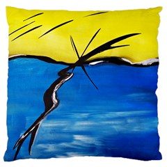 Spring Large Cushion Case (single Sided)  by Siebenhuehner