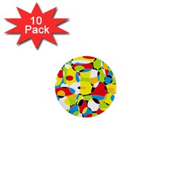 Interlocking Circles 1  Mini Button (10 Pack) by StuffOrSomething