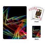 Dancing Northern Lights, Abstract Summer Sky  Playing Cards Single Design Back