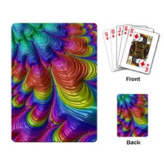 Radiant Sunday Neon Playing Cards Single Design by ImpressiveMoments