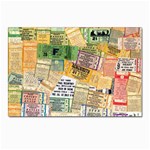 Retro Concert Tickets Postcards 5  x 7  (10 Pack) Front