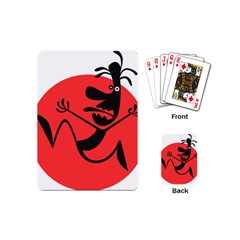 Running Man Playing Cards (mini) by StuffOrSomething