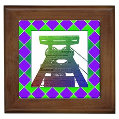 Mine Framed Ceramic Tile by Siebenhuehner