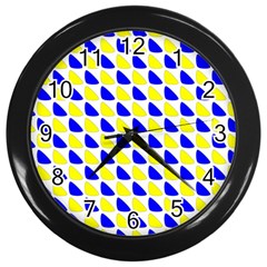 Pattern Wall Clock (black) by Siebenhuehner