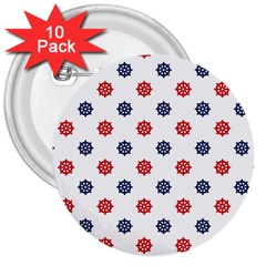 Boat Wheels 3  Button (10 Pack) by StuffOrSomething