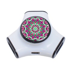 Flower Garden 3 Port Usb Hub by Zandiepants