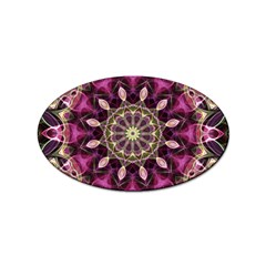 Purple Flower Sticker 100 Pack (oval) by Zandiepants