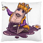 Royaltea Large Cushion Case (Two Sided)  Back