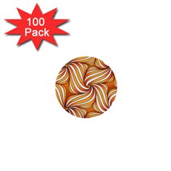 Sunny Organic Pinwheel 1  Mini Button (100 Pack) by Zandiepants