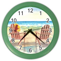 Time To Relax Wall Clock (color) by TonyaButcher