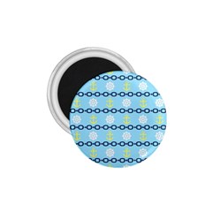 Anchors & Boat Wheels 1 75  Button Magnet by StuffOrSomething