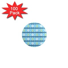 Anchors & Boat Wheels 1  Mini Button Magnet (100 Pack) by StuffOrSomething