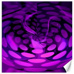 Abstract In Purple Canvas 16  X 16  (unframed) by FunWithFibro