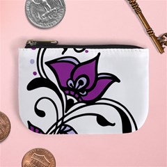 Awareness Flower Coin Change Purse by FunWithFibro