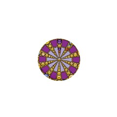 Circle Of Emotions 1  Mini Button Magnet by FunWithFibro