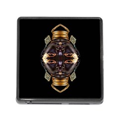 African Goddess Memory Card Reader With Storage (square) by icarusismartdesigns