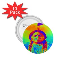 Sitting Bull 1 75  Button (10 Pack) by icarusismartdesigns