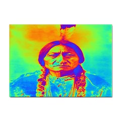 Sitting Bull A4 Sticker 10 Pack by icarusismartdesigns