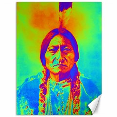 Sitting Bull Canvas 36  X 48  (unframed) by icarusismartdesigns