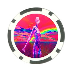 Cyborg Mask Poker Chip (10 Pack) by icarusismartdesigns