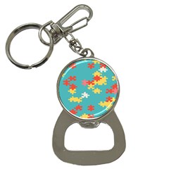Puzzle Pieces Bottle Opener Key Chain by LalyLauraFLM