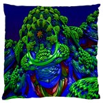 Abstract 1x Large Cushion Case (Single Sided)  Front