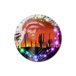 Ghost Dance Drink Coasters 4 Pack (Round) Front