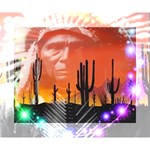 Ghost Dance Deluxe Canvas 14  x 11  (Framed) 14  x 11  x 1.5  Stretched Canvas