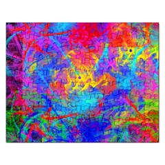 Colour Chaos  Jigsaw Puzzle (rectangle) by icarusismartdesigns