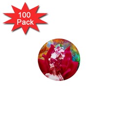 Star Flower 1  Mini Button Magnet (100 Pack) by icarusismartdesigns