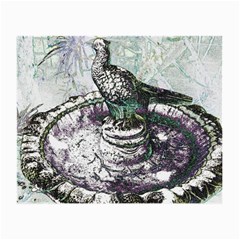 Bird Fountain 2 Glasses Cloth (small) by sirhowardlee