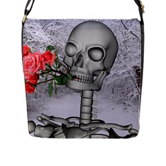 Looking Forward To Spring Flap Closure Messenger Bag (large) by icarusismartdesigns