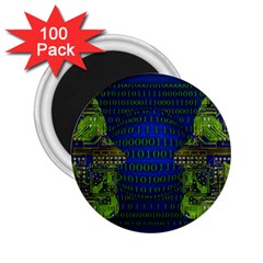 Binary Communication 2 25  Button Magnet (100 Pack) by StuffOrSomething