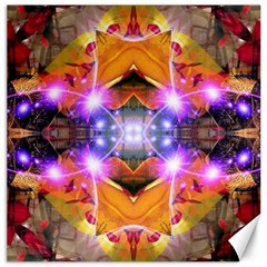 Abstract Flower Canvas 16  X 16  (unframed) by icarusismartdesigns